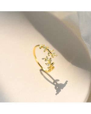 Fashnzfab Branch Ring (Adjustable) - Metallic