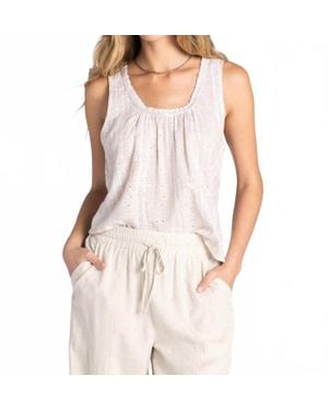 Thread & Supply Hydrangea Scoopneck Top - Pink