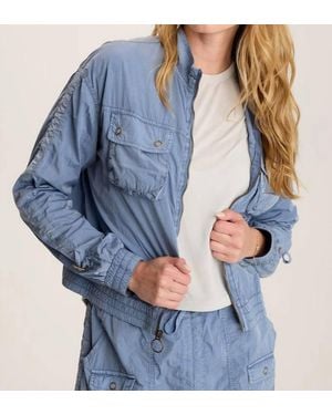 XCVI Burris Bomber Jacket - Blue
