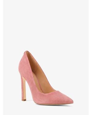 Michael Kors Michael Kors Amara Suede Pump - Pink