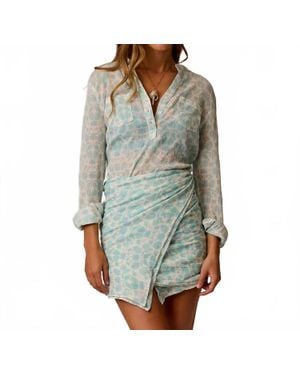 Carve Designs Dylan Gauze Shirt - Gray