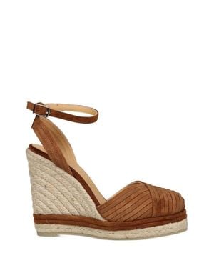 Castañer Colina 186 Wedge Espadrilla - Brown