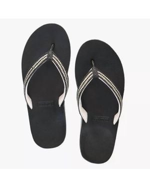 Hari Mari Fields Puebla Flip Flop Sandals - Black