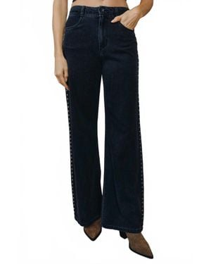 Bella Dahl Anya Studded Vintage Jean - Blue