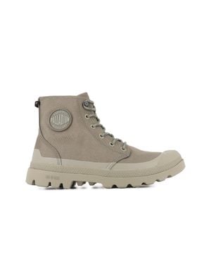Palladium Pampa Rcy Lt+Wp+Zip Boots - Gray