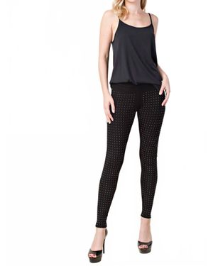 Vocal Apparel Sparkle Vocal Leggings - Black