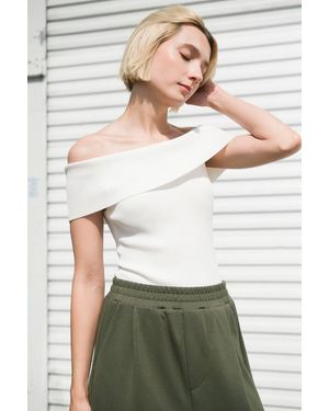 TRUEDAMES Designs Beyond Knit Bodysuit - White