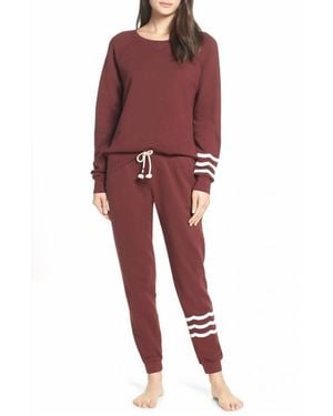 Sol Angeles Coastal Waves Jogger - Red