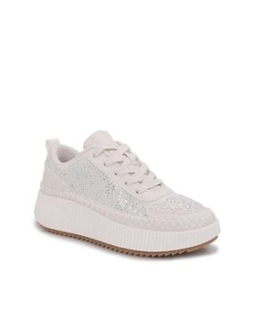 Gaby Everyday Rhinestone Sneakers - White