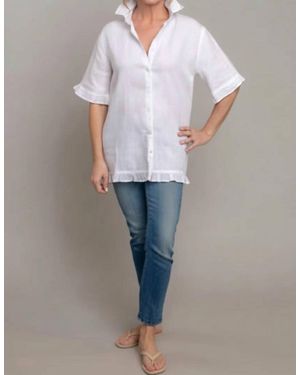 Crown Linen Ryan Shirt - Gray