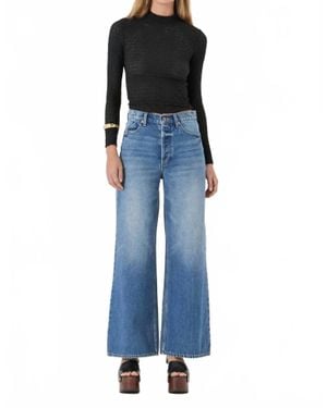 Rolla's Relaxed Sailor Long Cinch Swoon Jeans - Blue