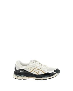 Asics Gel-Nyc Synthetic Mesh Sneakers - White