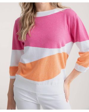 Marble Spring Sweater - Pink