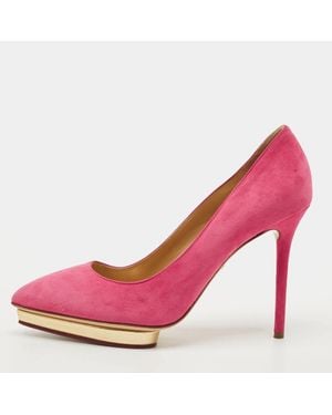 Charlotte Olympia Dotty - Pink