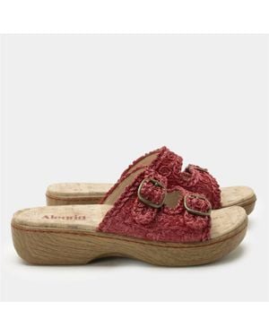 Alegria Oona Sandal - Red