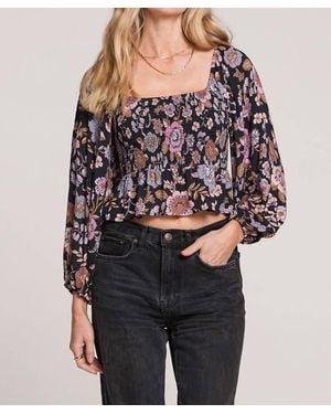 Saltwater Luxe Long Sleeves Lelani Top - Black