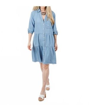 Melissa Nepton Nancy Dress - Blue