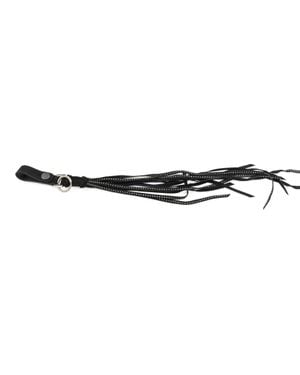 Amiri Suede Long Tassel Accessories - Black