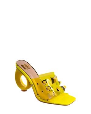 Ninety Union Vegas Heel Sandals - Yellow
