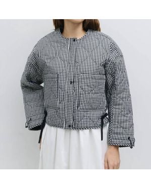 ALL ROW Rochelle Crop Jacket - Gray