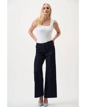 Joseph Ribkoff Square Neck Sleeveless Camisole - Blue