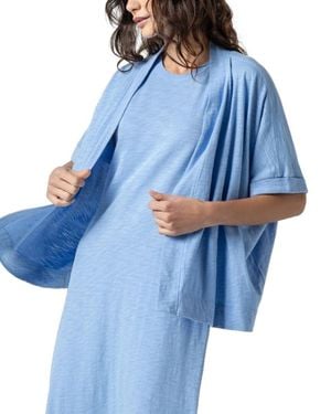 Lilla P Travel Cardigan - Blue