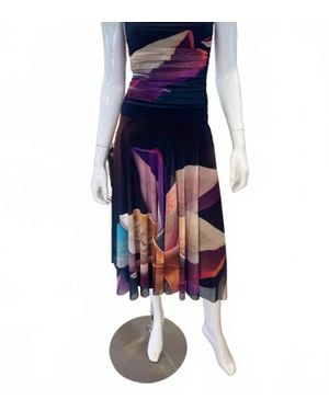 Elana Kattan Taylor Midi Dress - Blue