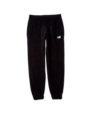 New Balance Fleece Slant Pocket Jogger - Black