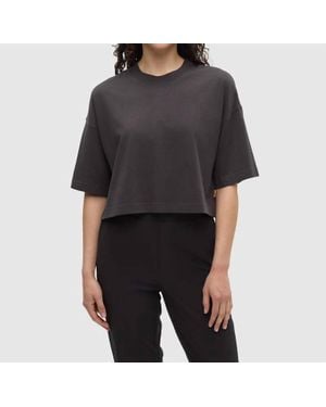 Tentree Laurelwood Crop Tee - Black