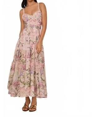 Charo Ruiz Botanic Reverie Iraso Dress - Pink