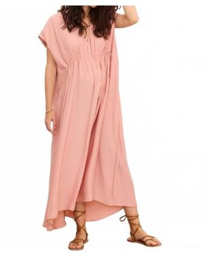 HATCH The Neema Caftan - Pink