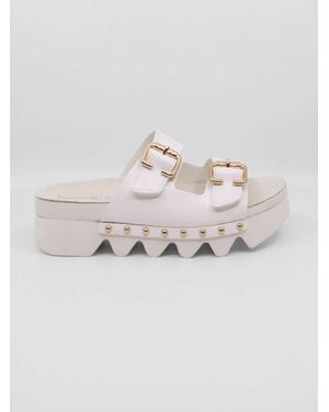 Bussola Cleopatra Platform Slide Sandals - Multicolor