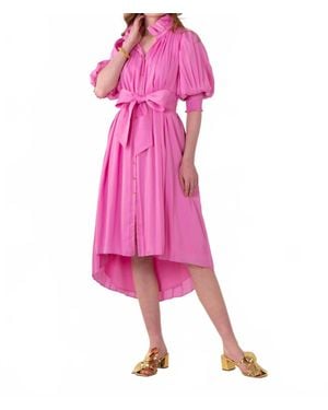 Emily Mccarthy Rowan Dress - Pink