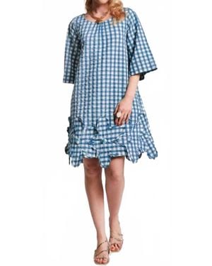 Frances Valentine Zennia Mini Dress - Blue