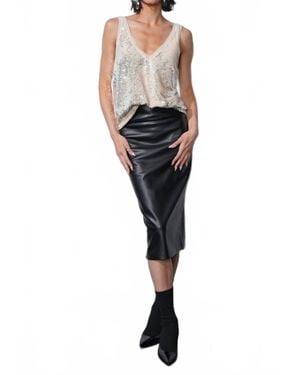 Greylin Emery Pencil Skirt - Black