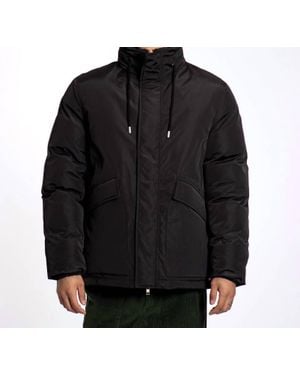 Far Afield Sander Long Sleeve Puffer Jacket - Black
