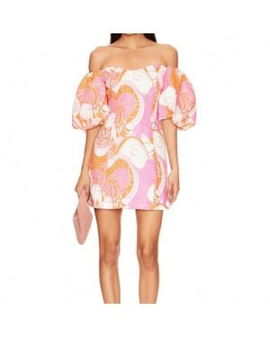 RHODE Dali Mini Dress - Pink
