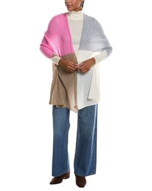 Portolano 100% Cashmere Wrap - Pink