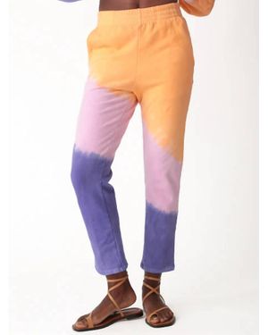 Electric and Rose Pull On Elin Pants - Purple