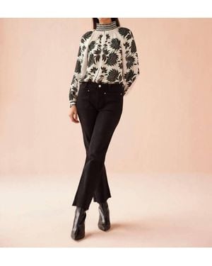 Omika Brooke Relaxed Fit Blouse - Black