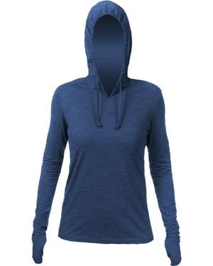 ANETIK Breeze Tech Hooded T-Shirt - Blue
