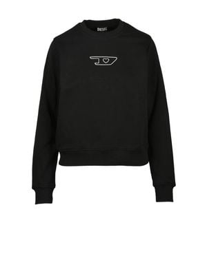 DIESEL Relaxed Crewneck Sweatshirt - Black