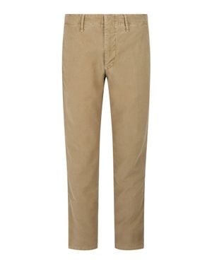 Slowear Incotex Slim Fit Five-Pocket Pants - Natural
