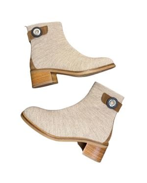Softwaves Blake Sweater Boots - Natural