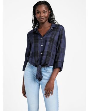 Guess Mercy Plaid Shirt - Red