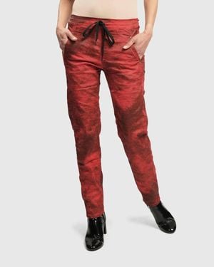 Alembika Iconic Stretch Jeans - Red