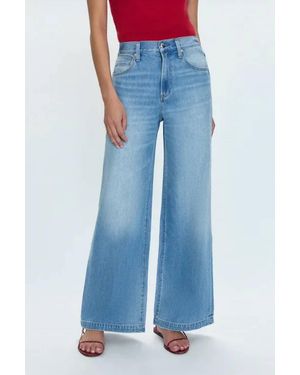Pistola Jadyn Low Slung Palazzo Jean - Blue