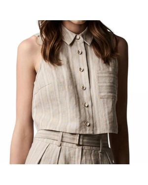 Hevron Katja Sleeveless Top - Multicolor
