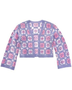 Design History Cardigan - Purple