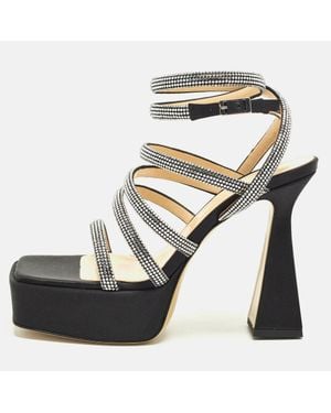 Mach & Mach Sydney Crystal Embellished - Black